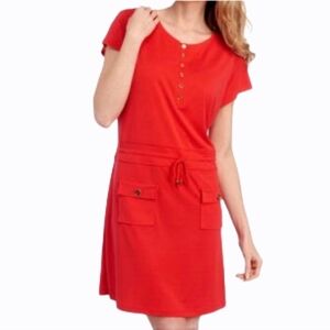 Chelsea & Theodore Cherry Red Dress